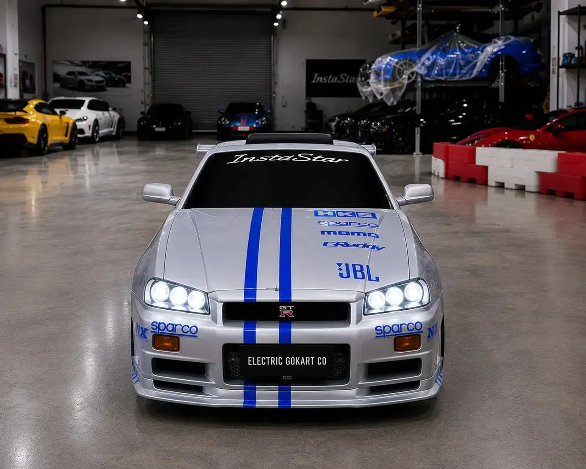 Mini Nissan Skyline R34 Adult Go Kart