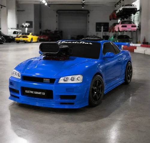 Mini Nissan Skyline R34 Adult Go Kart
