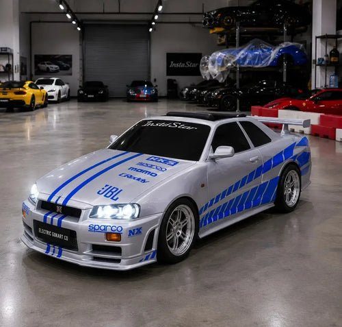 Mini Nissan Skyline R34 Adult Go Kart