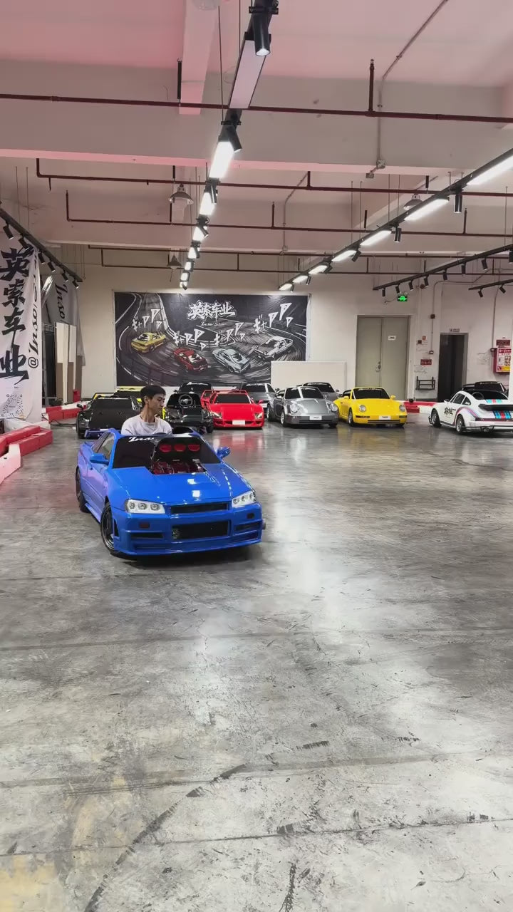 Mini Nissan Skyline R34 Adult Go Kart